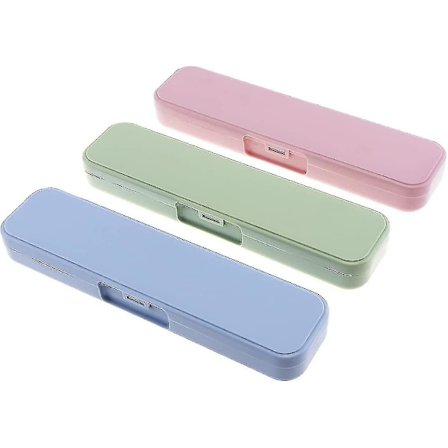 Bærbar bestikkboks Reisebestikk Oppbevaringsboks, Reisebestikk Bestikkboks, Gaffel Skje Pinner Bestikk For Camping (flerfarget)3stk-yuhao