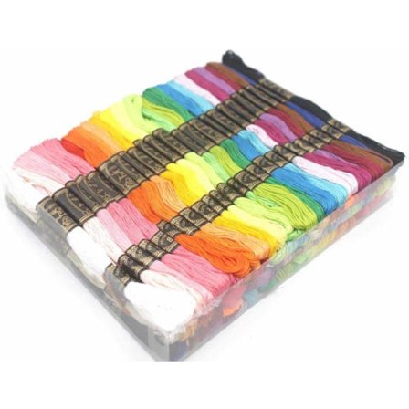 100 broderitråder / moulinetråder