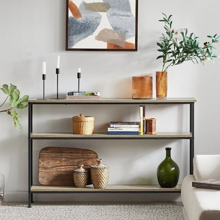 SoBuy Sidebord, Vitrineskap, Hallmøbel, Skjenk, FSB49-PZ