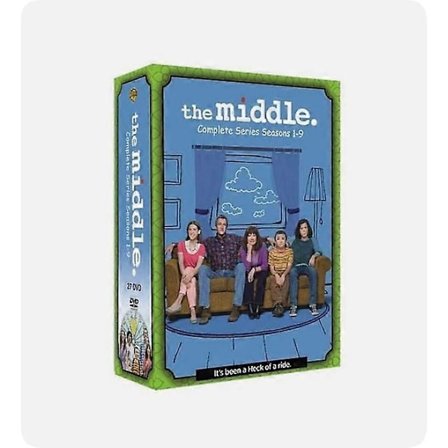 The Middle: Komplett TV-serie Säsong 1-9 27 Discar DVD engelsk version