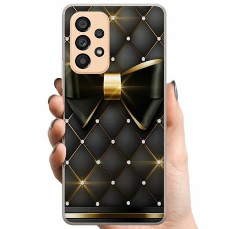 Samsung Galaxy A53 5g Tpu Mobilskal Gyllene Rosett