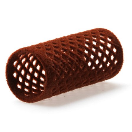 Velourspolar 12-p inkl.pinnar Brun 28mm