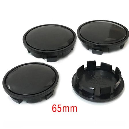 4 stk. Bil Blank Hjulnav Senterkopper 56mm 60mm 65mm 68mm Felgdeksel Uten Logo Merke Universal Eksteriør Styling Tilbehør