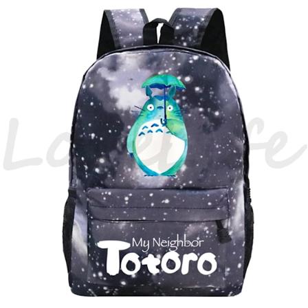 Naapurini Totoro -reppu Anime-reppu Oppilaan piirretty koululaukku yz style 11