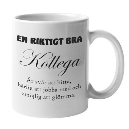 Mugg - En riktigt bra kollega (BT)