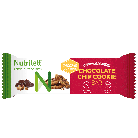 Nutrilett Måltidsersättande Bar 60 g Chocolate Chip Cookie