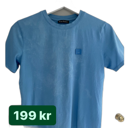 Blå Acne Studios T-Shirt