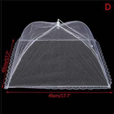 Mesh Vikbar Anti Fly Myggtält Kupol Net Paraply Picnic