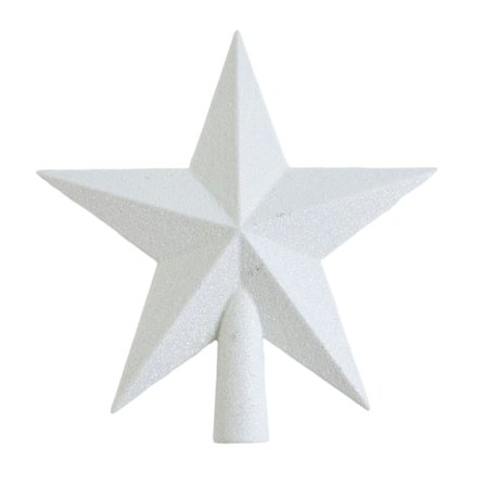 #1 x Joulukuusen koriste, valkoinen, 20cm#