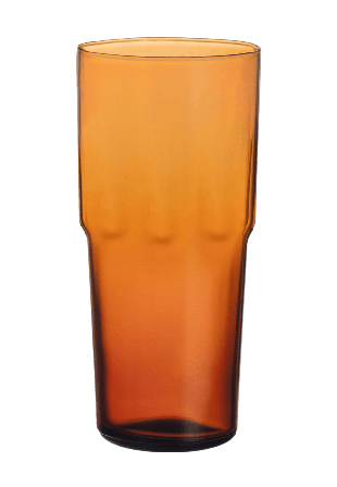 Iittala Solare Högt Dricksglas 39Cl Koppar 2-pack Glas Brun 39 CL