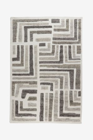 InHouse Group - Ullmatta Usak - Grå - Ulltepper - 200X290 - Fra Homeroom