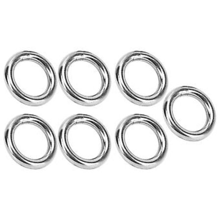 Metall O-ring, 7 st Metall O Sömlös Metall O-ring O-ring Uppnå Mer