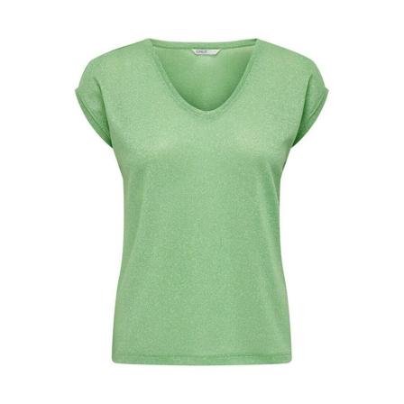 Only, T-Shirts Groen, Dames, Maat:L