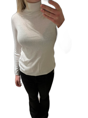 Vit polotröja från Tommy Hilfiger