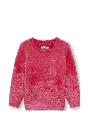 Kmgeve L/S Pullover Knt Pullover Rød Kids Only*Betinget Tilbud