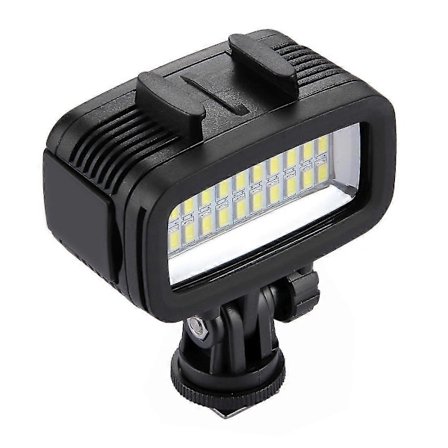 20 LED 40m Vanntett IPX8 Studio Lys for GoPro 2025th