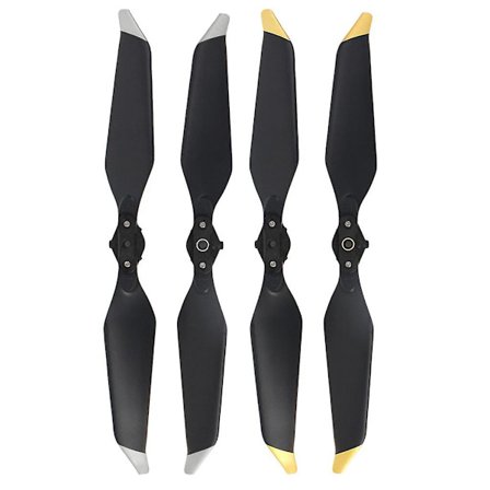 2 par med støydempende 8331f propeller for Dji Mavic Pro eller Mavic Pro Platinum