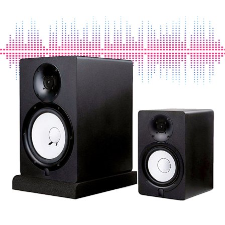 2st Studio Monitor Isolation Pads High Density Acoustic Foam