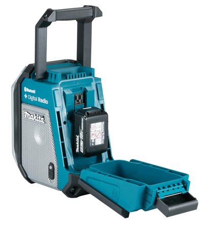 Makita DMR115 DAB-radio, Bluetooth, IP65 uten batteri, CXT/LXT