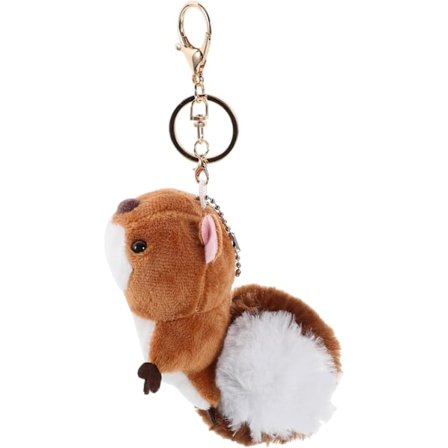 Realistinen Orava Riipus Avaimenperä Pehmo Orava Avaimenperä Söpö Esteettinen