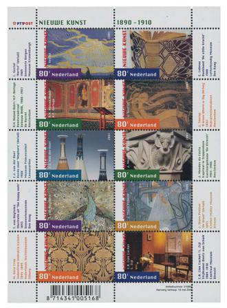 Holland 2001 - NVPH V1974-1983 - Miniark - Postfrisk