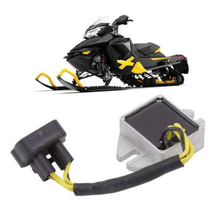Spänningsregulator Likriktare 515175491 Ersättning för Ski‐Doo Snöskotrar Mach Z 796cc 2000‐2003