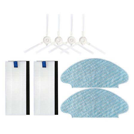 För Tefal Rowenta Explorer X-plorer Sidoborste Hepa Filter Mopptrasa DB