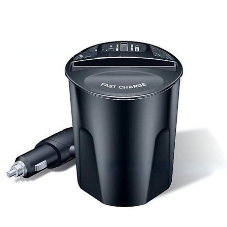 Rask Qi trådløs billader Auto trådløs lading kopp biltelefonholder for Samsung S10 S9 S8 S7 S6 for Iphone 13 12 X 8