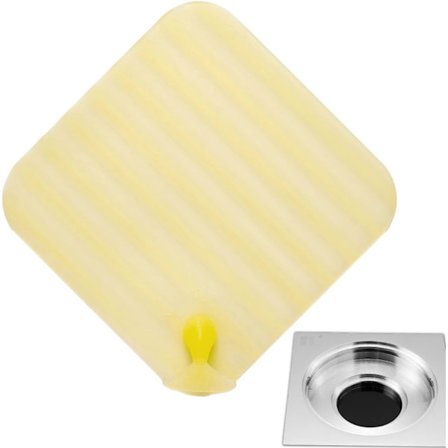 Lattiakaivon tiiviste - Silikoninen lattiakaivon tiiviste, hajulukko lattiakaivoon - Joustava hajulukko lattiakaivoon estämään pahaa hajua, 