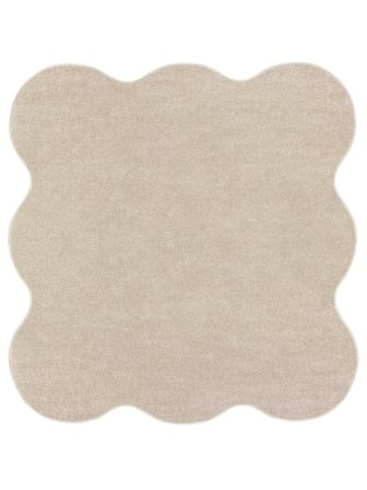 Washable Indoor/Outdoor Rug Abstract Olga Beige Oeko-Tex