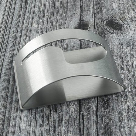 2 STAINLESS STEEL badrumskrokar för badrumshanddukar/disktrasor