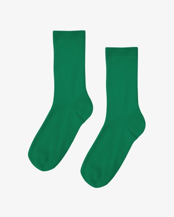 Women Classic Organic Sock - Kelly Green