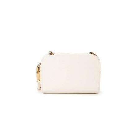 Elisabetta Franchi Clutches , Beige , Dames , Maat: ONE Size
