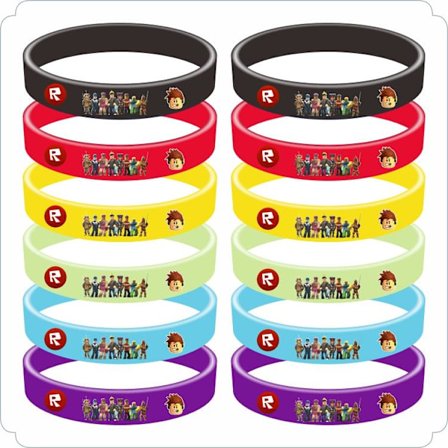12 st Roblox Armband Kalas Barnkalas Godispåse Fyllning