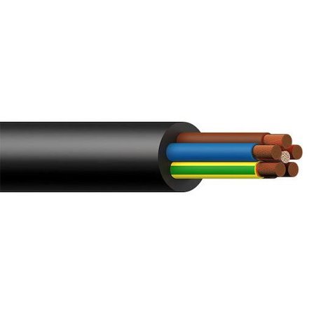 Draka Gummikabel H07RN-F 750V 4G6 Metervare