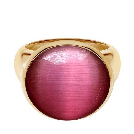 Edblad Summit Ring Pink Gold Smycken & klockor Dam Guld M 17,5 mm
