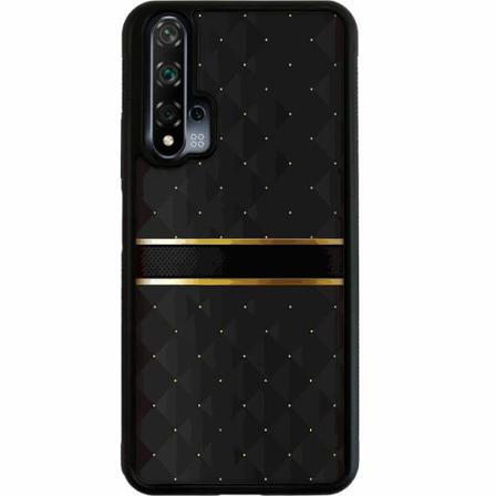 Huawei Nova 5t Svart Skal Golden Stripes