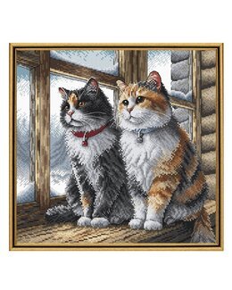 Broderikit Tavla Hemmets värme - AVA Stitch