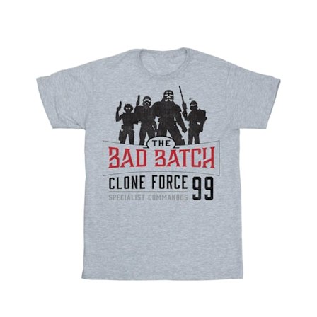 Star Wars Mens The Bad Batch Clone Force 99 T-Shirt XL Sports G