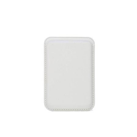 Unisex pung, Magsafe kortholder til Iphone, 6,6 x 0,5 x 9,4 cm (Hvid)