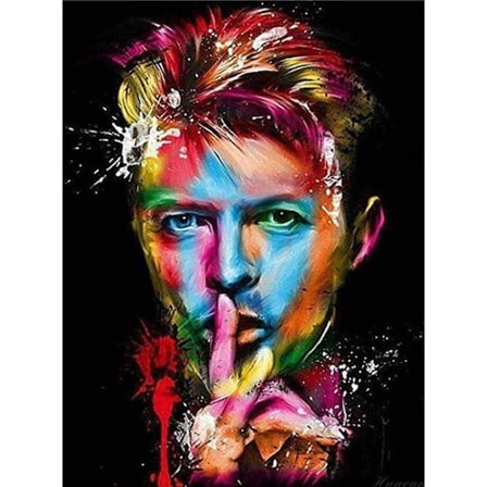David Bowie Kit Jigsaw Puzzle 300/500/1000 Brikker, Voksen Trepuslespill Pedagogiske Spill Leker, Diy Stressavlastende Gave (FMY)