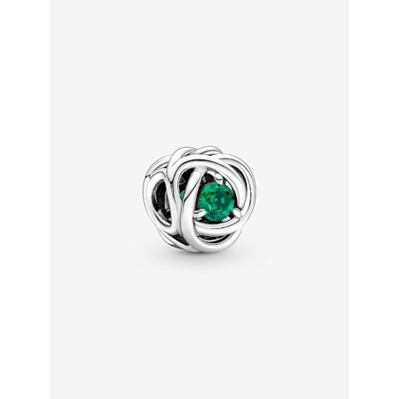 Pandora - Maj Grön Evighetscirkelberlock - Sterlingsilver