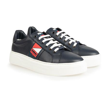 Baldinini - Sneakers - Blå - Herr - Storlek: 43 Eu, Herr, Storlek: 43 EU