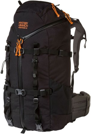 Mystery Ranch Terraframe 3-Zip 50 rinkka, Black
