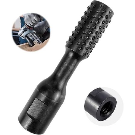 Cylindrisk träsniderifräs, 20 mm fintandad trä- och metallfräs, för träsnideri polering borr