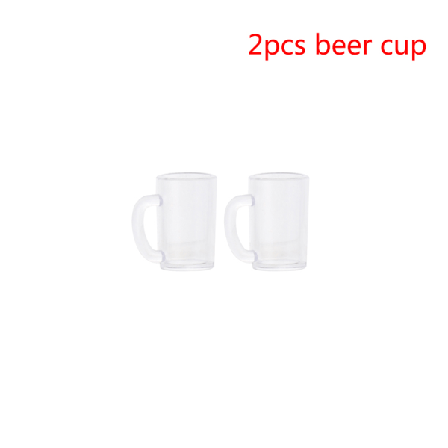 1/12 Mini Resin Wine Cup Can Modell Leksaker För Dollhouse Miniatyr