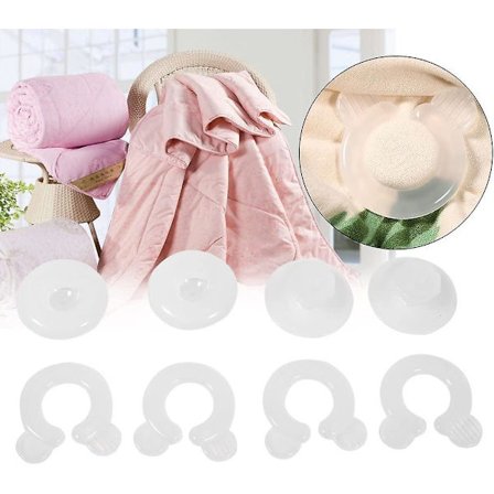 Täcke Cover Clips, 4 st Säng Täcke Täcke Cover Clips Fästelement Sovrum Sängkläder Täcken Fixering Hållare Plastklämma För Hem