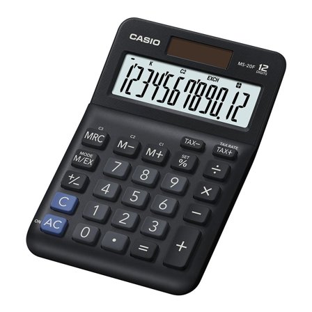 CASIO Bordsräknare MS-20F - Lyreco - Kontorsmaskiner - Räknare - Bordsräknare