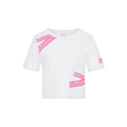 Emporio Armani Ea7, T-shirt Wit, Dames, Maat:XL