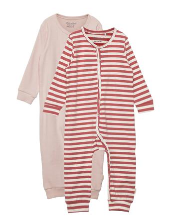 Jumpsuit Ls Pitkähihainen Body Monivärinen/Kuvioitu Minymo